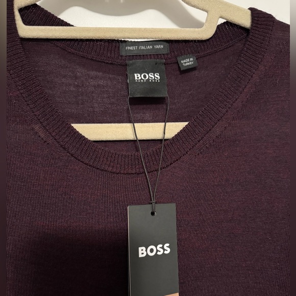 BOSS by Hugo Boss Italian Yarn Men’s Sweater - Picture 4 of 4